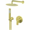 Rosan S.2 Gold Uzidna baterija sa zidnim tušem D.250mm i ručnim tušem 231601G
