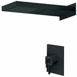 Rosan Thermo.S.2 Black Termostatska uzidna baterija sa SLAPOM 2T31201B