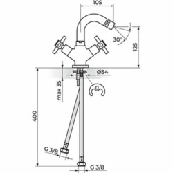 Rosan XO baterija za bide XO39101