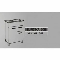 Piramida ormarić Euridika 60R