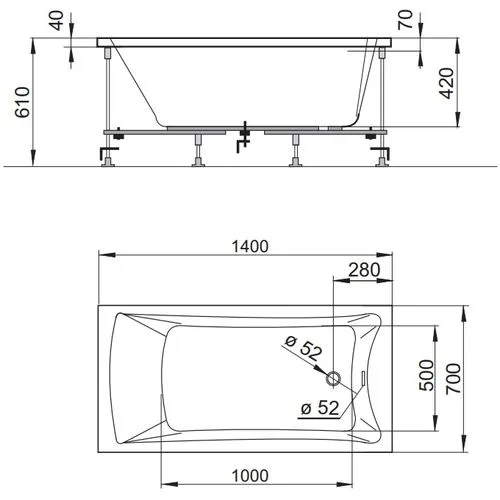 Polyagram Kada Hera komplet 140x70cm