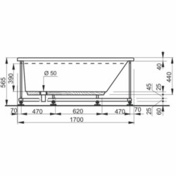 Polyagram Kada Hektor komplet 170x70cm