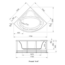 Polyagram Kada Athena komplet 125x125cm