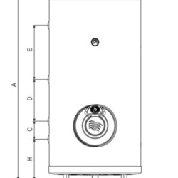 Bojler Termorad BT-160 S