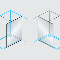 KolpaSan Tuš stena Calypso WO 120-uni sbr/1