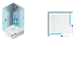 KolpaSan Kabina TKK Quat Eco 90/K Black