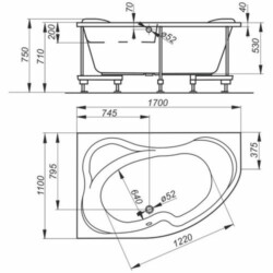 Polyagram Kada Lara solo 170x110cm
