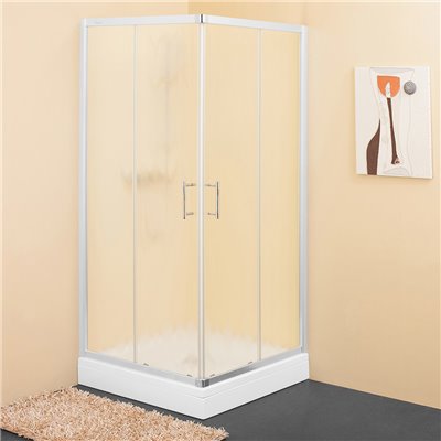 KolpaSan Kabina TKK SQ Line 90X100/ch silver