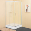 KolpaSan Kabina TKK SQ Line 80X90 s/k Silver