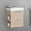 KolpaSan Ormarić Kiki OUK 50-L Craft Wood