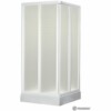 Polyagram Kabina Alfa Pvc Ispuna Silver Profil 100x80cm