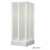 Polyagram Kabina Alfa Pleksiglas Beli Profil 70x70cm