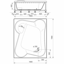 Polyagram Kada Troja komplet 190x160cm