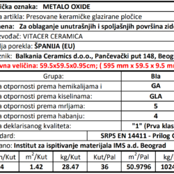Metalo 0x1de 59.5x59.5