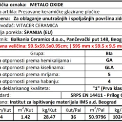 Metalo 0x1de 59.5x59.5