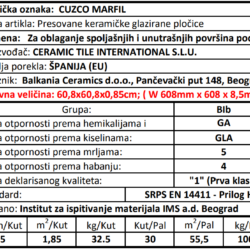 Cuzco Marfil 60.8x60.8cm