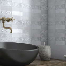 Opal Mosaico Perla 20x60cm