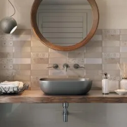 Opal Mosaico Crema 20x60cm