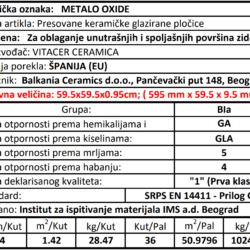 Metalo 0x1de 59.5x59.5