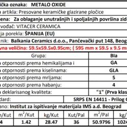 Metalo 0x1de 59.5x59.5