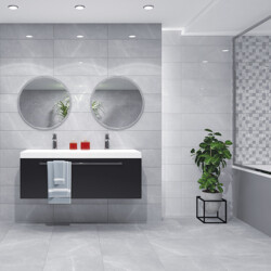Elegant Mosaic 3D Grey 20x60cm