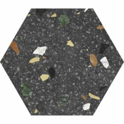 Hexa Tritato Negro 23x27cm
