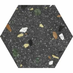 Hexa Tritato Negro 23x27cm