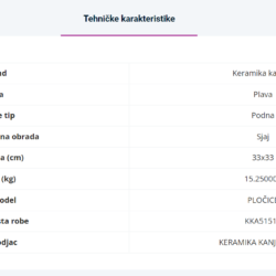 Maiolica Vintage 33x33cm