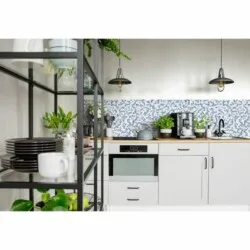 White Gaudi Brillo 30x90cm