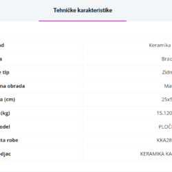 Habitat Line 3D Noce 25x50cm