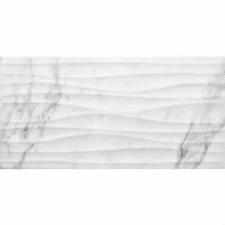 Carrara Onda 3D 25x50cm