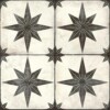 Star Black 45x45cm