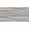 Waves Graphite 25x50cm