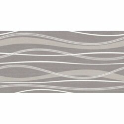 Waves Graphite 25x50cm