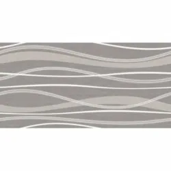 Waves Graphite 25x50cm