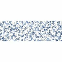 White Gaudi Brillo 30x90cm