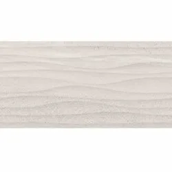 Kashmir Onda 3D Silver 25x50cm