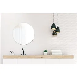 White mate hojas  25x75