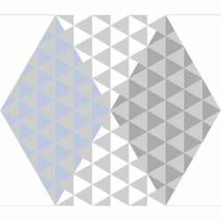 Peonia Azul, Rosa 30x90cm