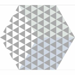 Peonia Azul, Rosa 30x90cm