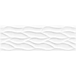 White mate hojas  25x75