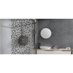 Tessile Dekor Cubik Gris 25x50cm