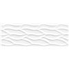 White Dekor Mate Hojas 25x75cm