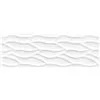 White Dekor Mate Hojas 25x75cm