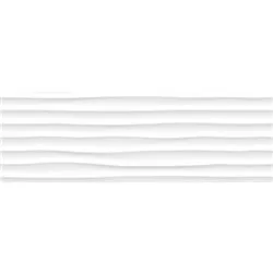 White Dekor Liso Dune 25x75cm