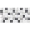 Pl. Tessile Cubik Gris 25x50cm