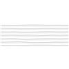White Dekor Mate Dune 25x75cm