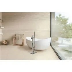 Tajmahal Crema Marfil 25x75cm