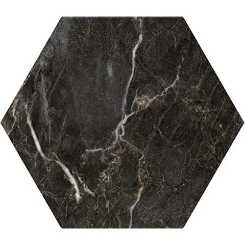 Marquina Gold Hex 20X24cm