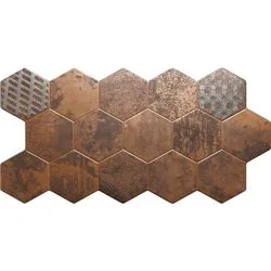 Hex Hive Cobre 45x90cm